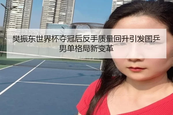 樊振东世界杯夺冠后反手质量回升引发国乒男单格局新变革